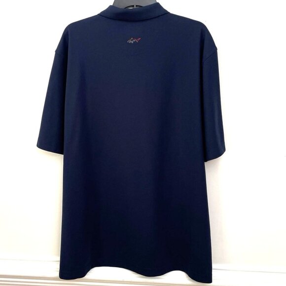 UVA Greg Norman Polo Shirt Men's XXL Navy Blue University of Virginia Cavaliers - Picture 2 of 6